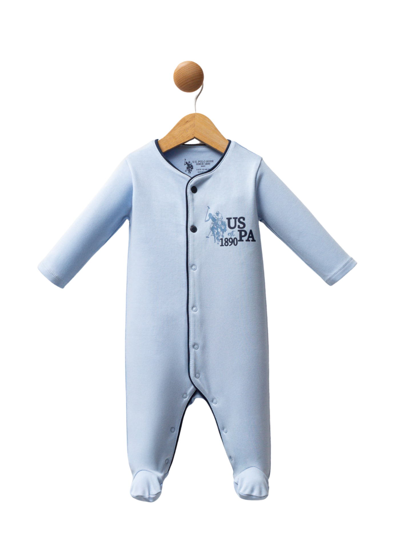 Salopeta Lunga Bleu cu Capse USB2541 Us Polo Assn