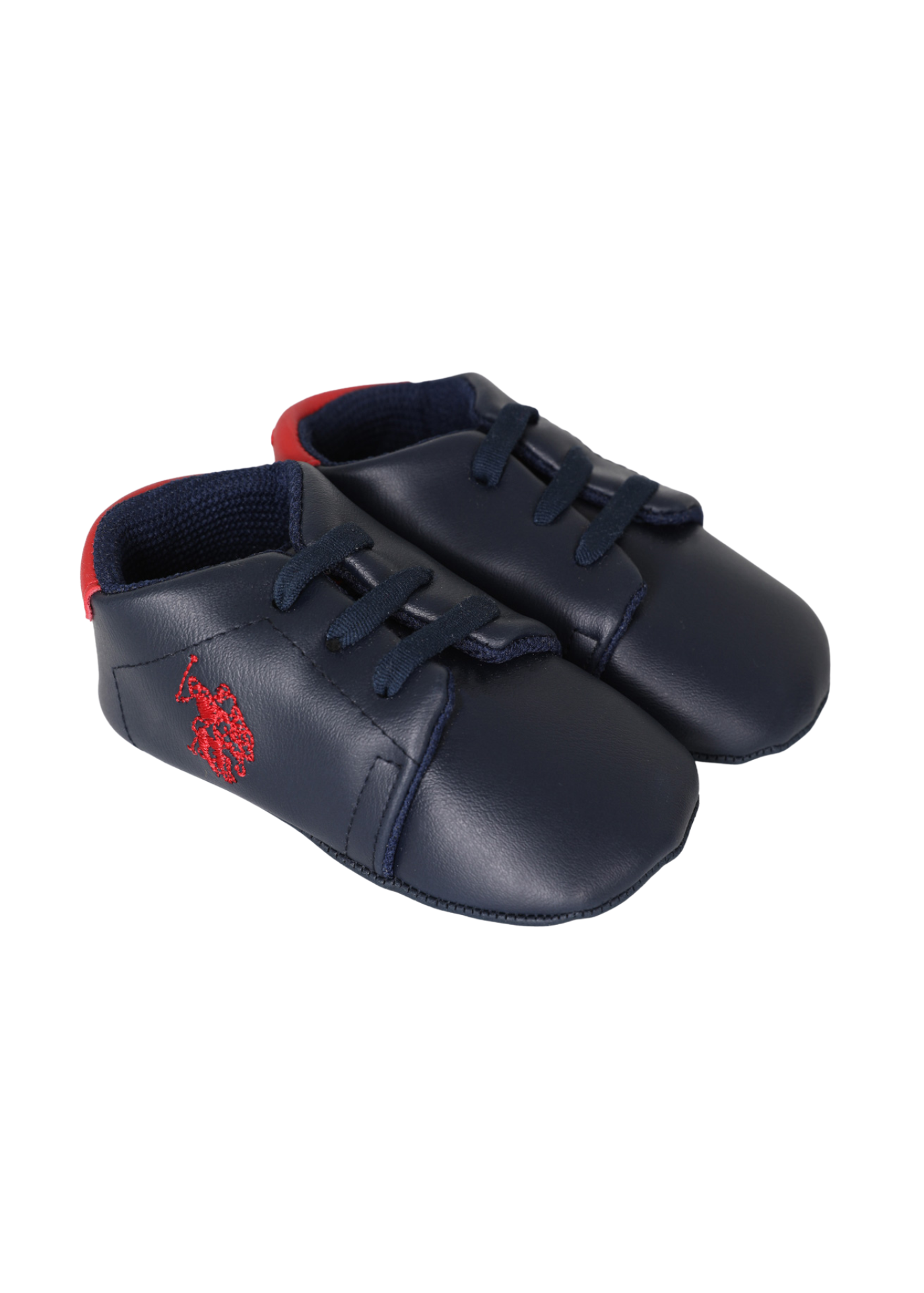Pantofi Sport Bleumarin cu Rosu cu Siret Elastic USB1308 Us Polo Assn