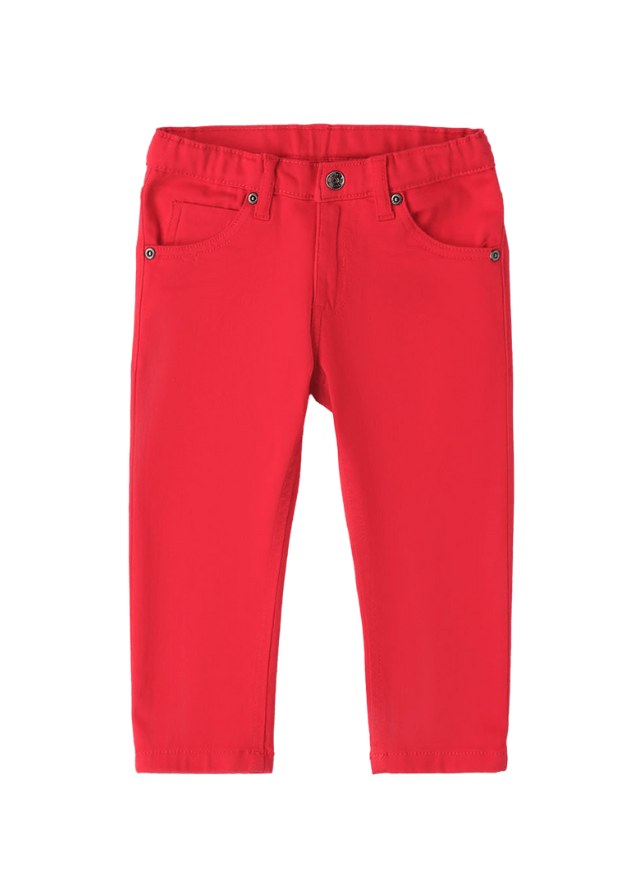 Pantaloni Lungi Rosii pentru Baieti 8252 iDO - Camera Bebelusului