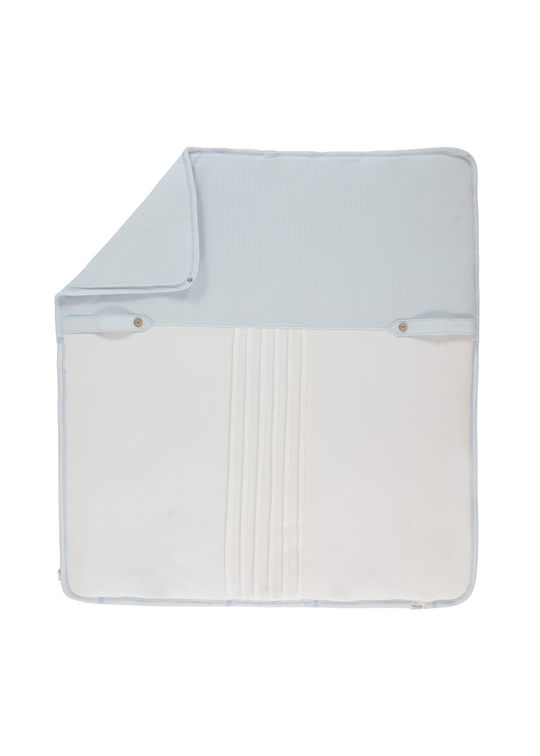 Portbebe Transformabil Crem cu Bleu Baby King B849 Bebetto