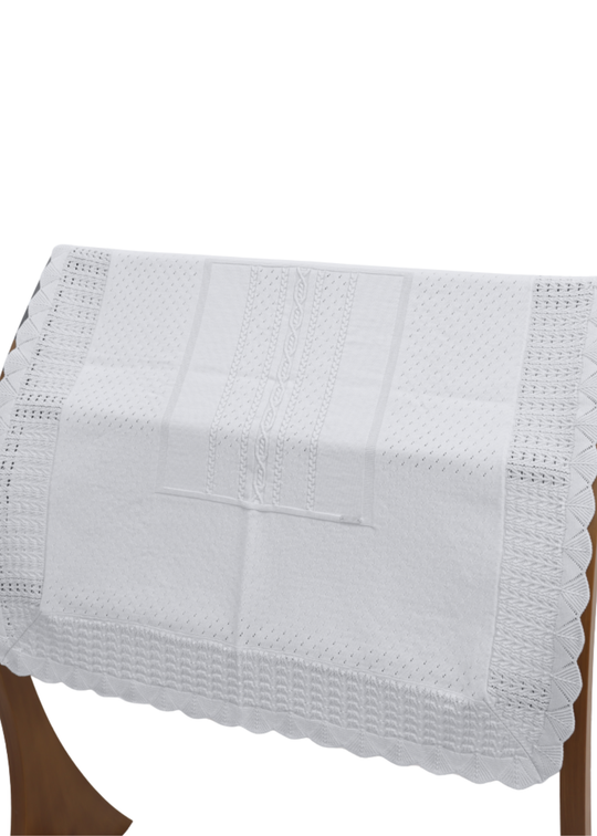 Pled Tricotat Gri 6394 Leo King