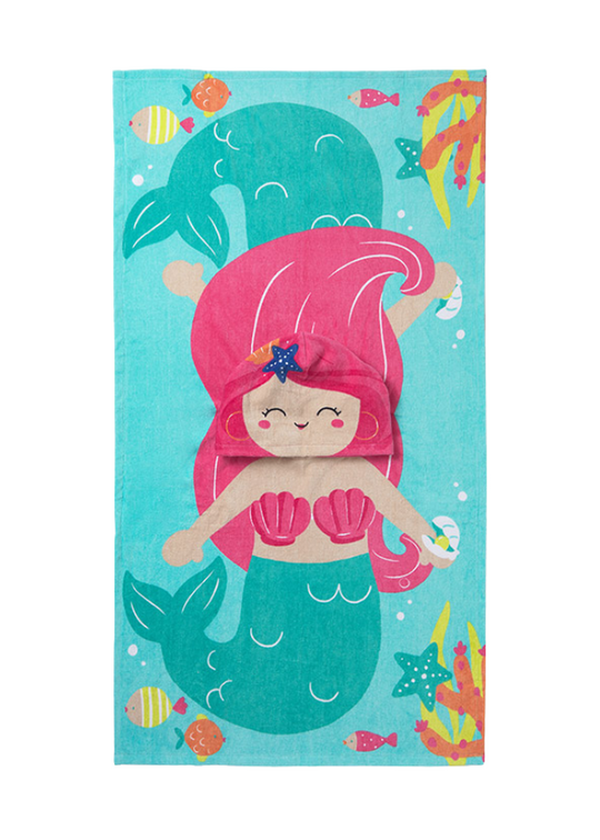 Turquoise Mermaid Cape Beach Towel 9919 Mayoral