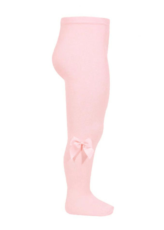 Dres pentru Fetite Roz Bumbac cu Fundita 24821 Condor