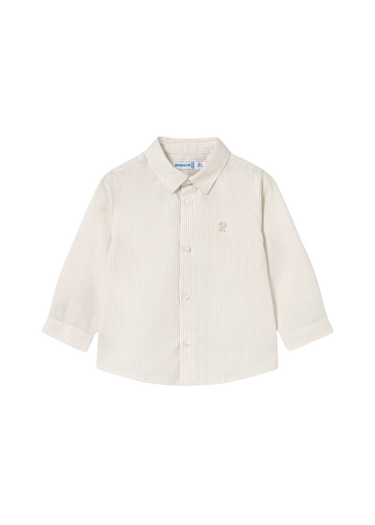 Camasa Basic Dungi Bej cu Maneca Lunga 124 Mayoral