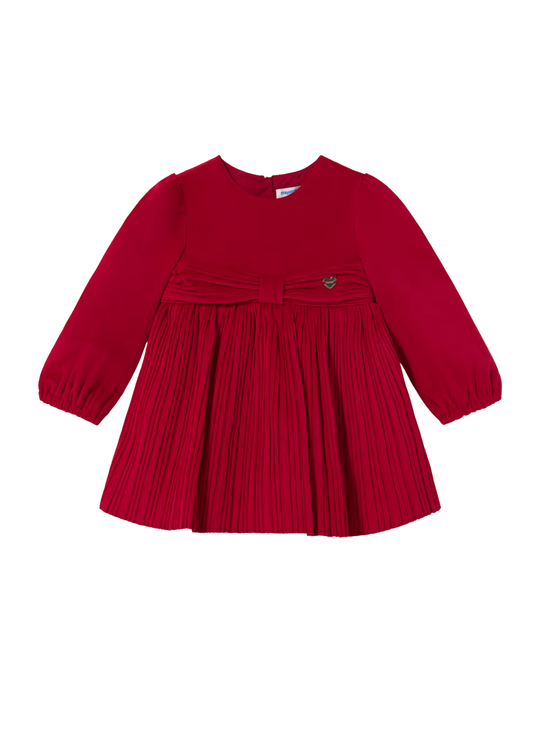 Rochie Rosie Plisata din Poliester pentru Fetite 2902 – Mayoral