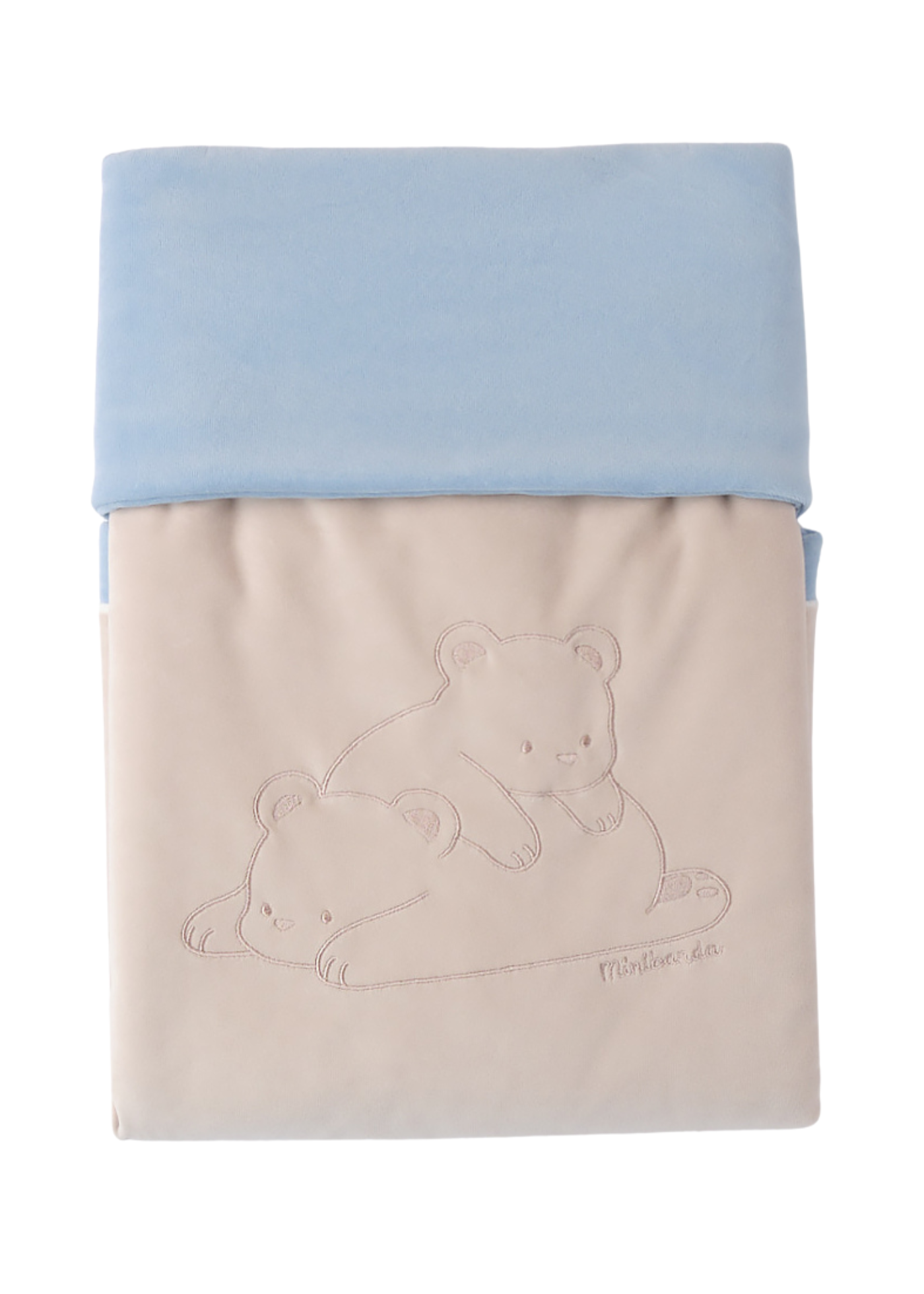 Pled Matlasat Bej cu Bleu cu Ursi 3.F306/00 Minibanda