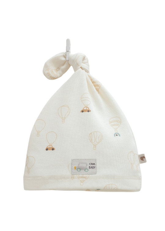 Cream Headband with Flying Cars Print SPE1202 Mell Sweet Baby