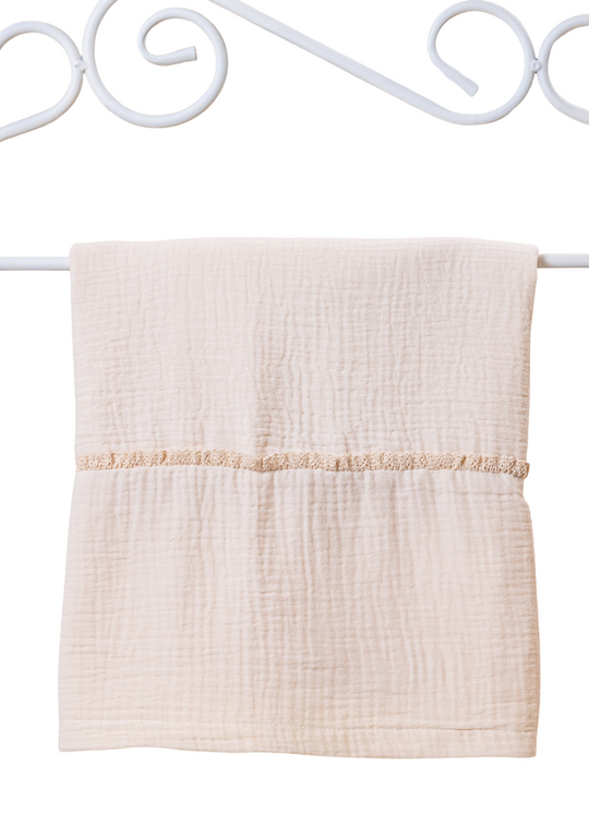 Cotton blanket Cappuccino 80x85cm AnneBebe