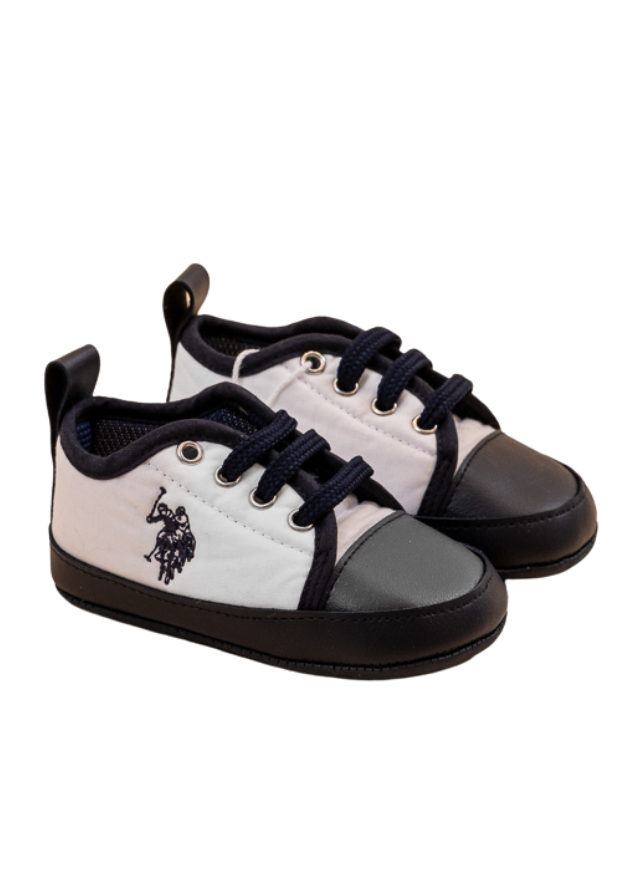 Pantofi Sport cu Siret Albi 1309 Us Polo Assn