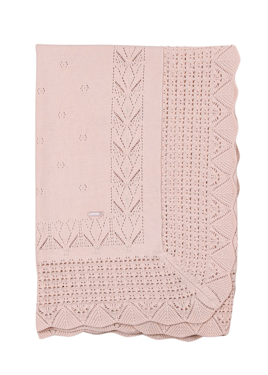 Pled Tricotat Somon cu Model pe Margini 6380 Leo King