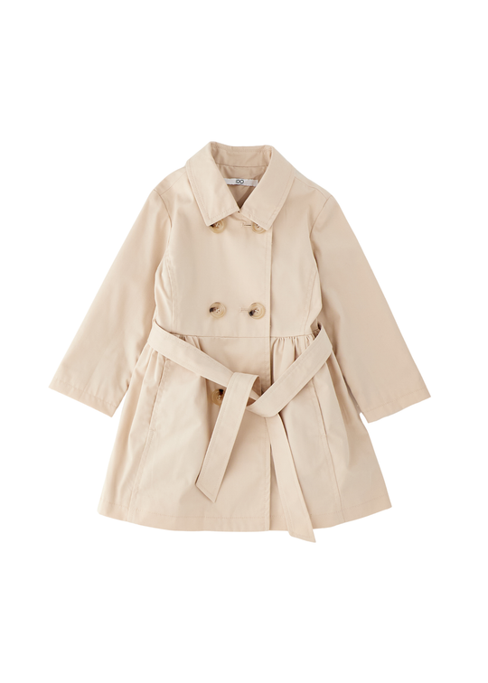 Trench Bej cu Cordon 4.G394/00 iDO