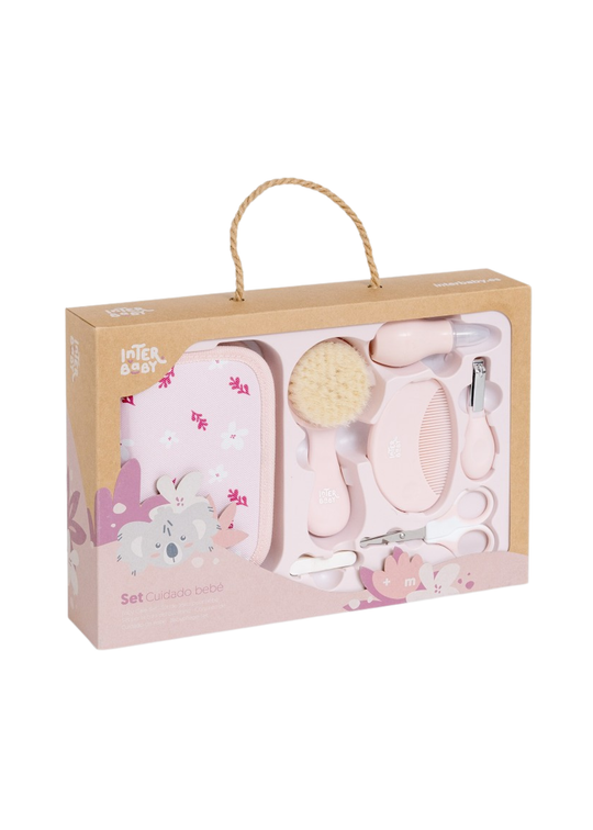 Set Ingrijire Bebelusi Petale Trandafiri Roz Pudra – NECE005-02 – Interbaby