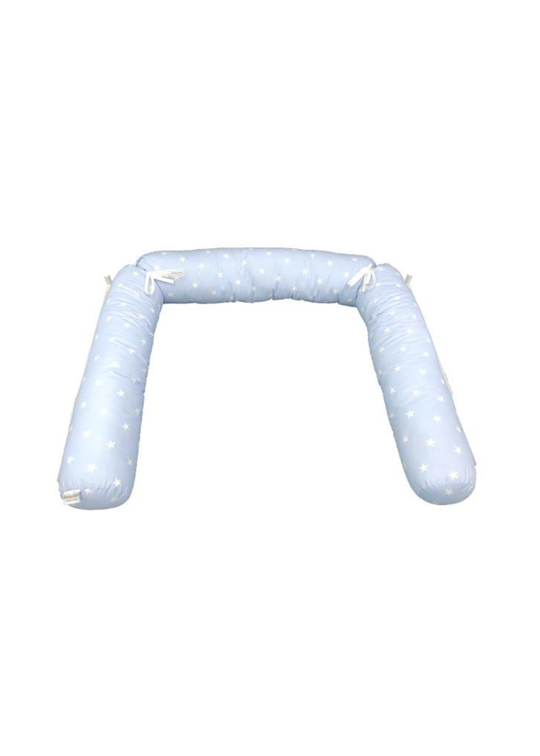 Reductor Pentru Patut Bleu cu Stelute Albe A043F1 Andy&Helen