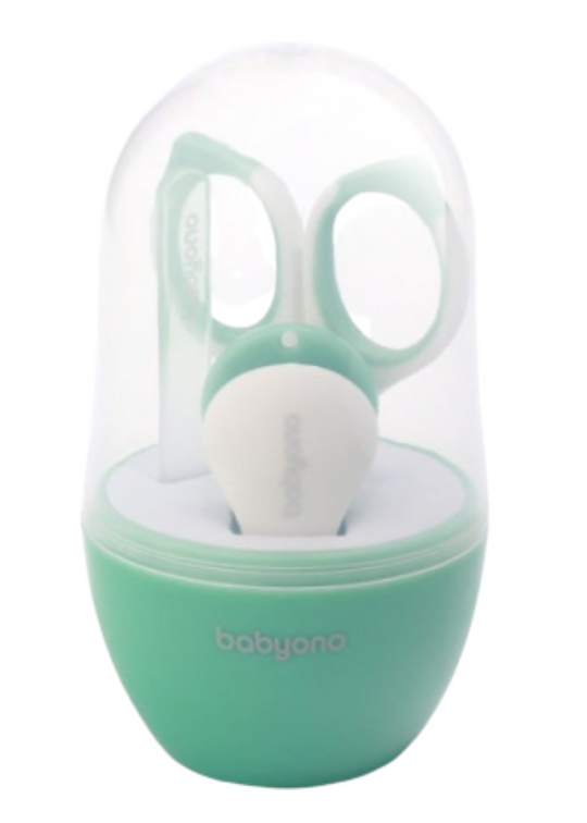 Baby Manicure Care Set 3 Pieces Green BabyOno 398/01