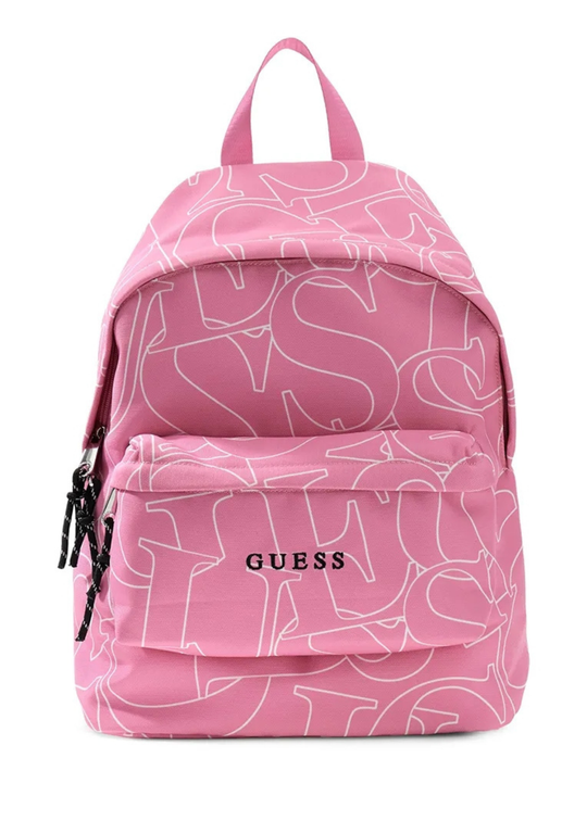 Ghiozdan Roz cu Logo Mare H6YZ03 W2593 PMMY Guess