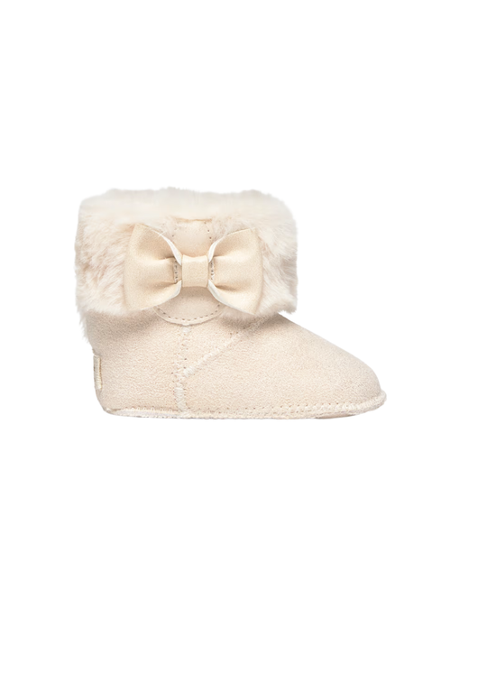 Ghete Imblanite din Velur Crem cu Funita 9163 – Mayoral