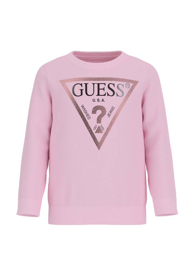 Bluza cu Maneca Lunga Roz K74Q12 KAUG0 G6K9 Guess