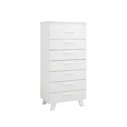 Cabinet 7 drawers Maxi Mia baby room Baby room Italian design Azzurra 