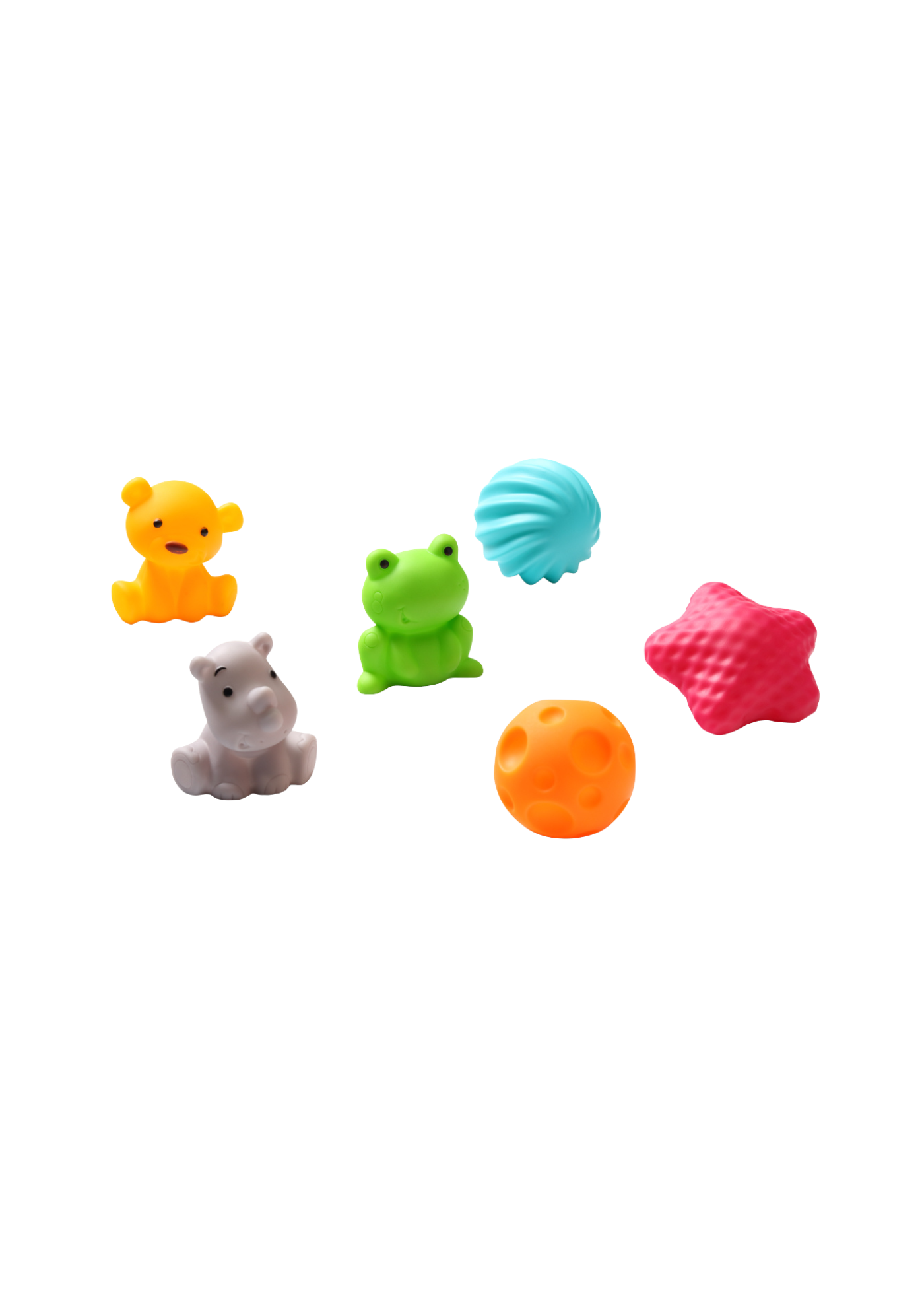 Set 6 Buc Minge Senzoriala Multicolora 1530 BabyOno