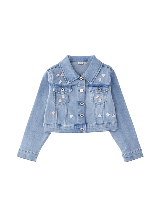 Geaca Denim cu Flori 4.G399/00 iDO