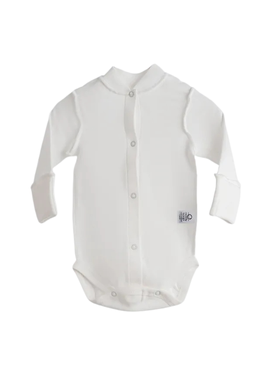 Body Nou Nascut crem din bumbac organic MOM-30 ORGANIC KIDS RETAIL SRL