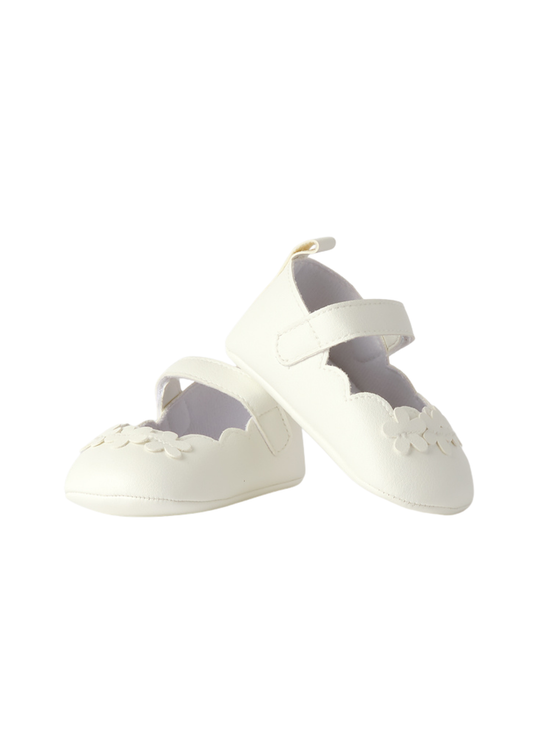 Balerini Ivory cu Bareta si Flori 3.G351/00 Minibanda