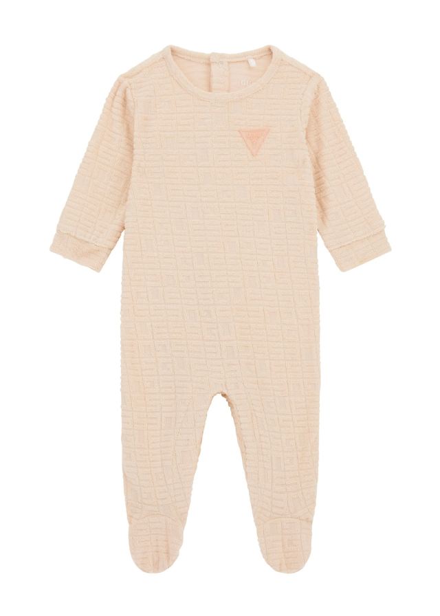 Salopeta Lunga Bej din Bumbac H5YW09 KBU64 G1ET Guess