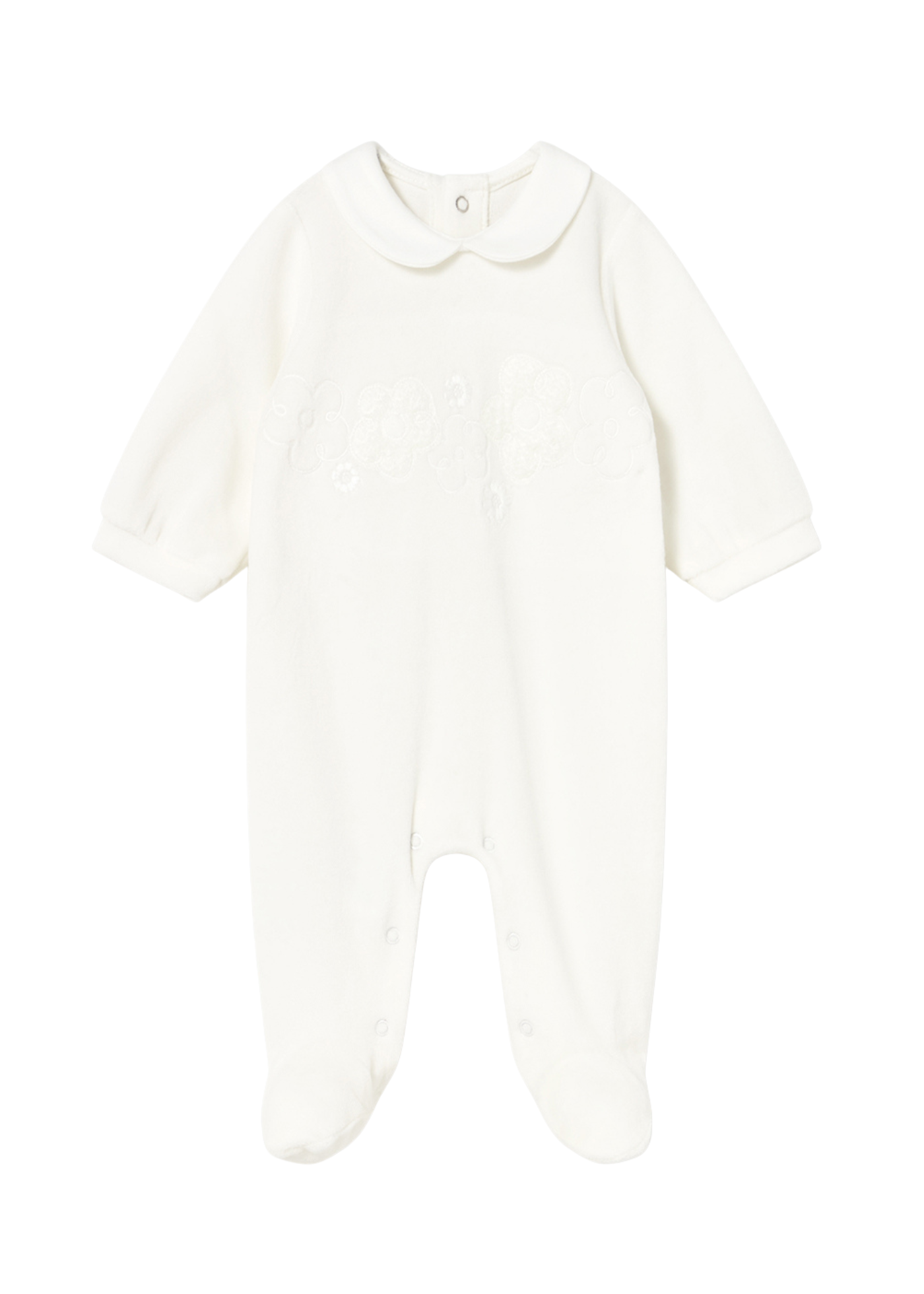 Salopeta Lunga Velur Crem 2701 Mayoral