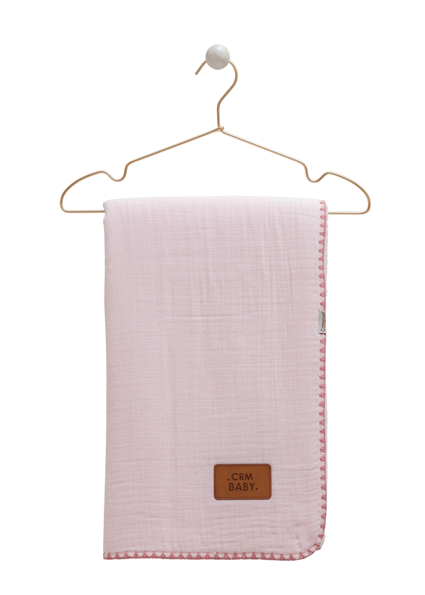 Patura Calduroasa Roz din Muselina si Plus BTE2119 85 x 90 cm Mell Sweet Baby