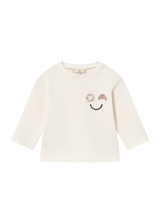Bluza Maneca Lunga Crem Casual Unisex 2084 – Mayoral