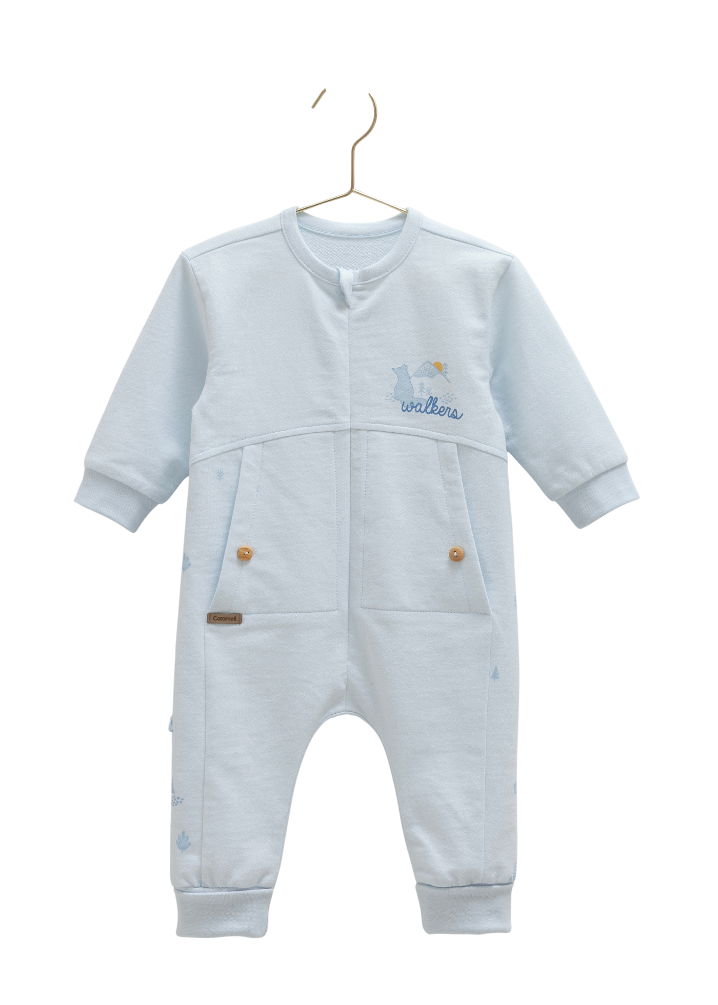 Salopeta Lunga Bleu cu Fermoar TE2023 Mell Sweet Baby