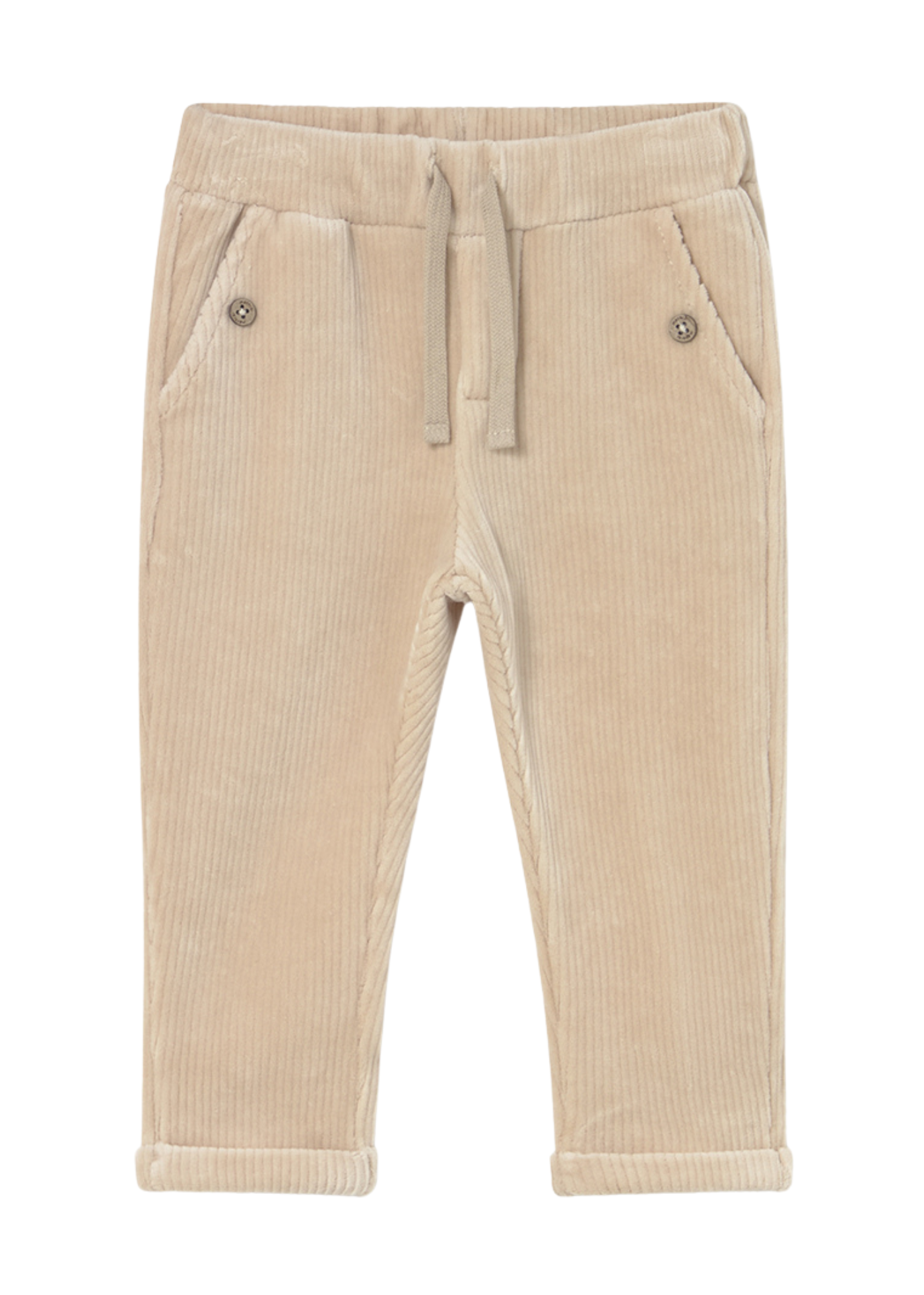 Pantaloni Lungi Raiat Bej cu Siret in Talie 2510 Mayoral