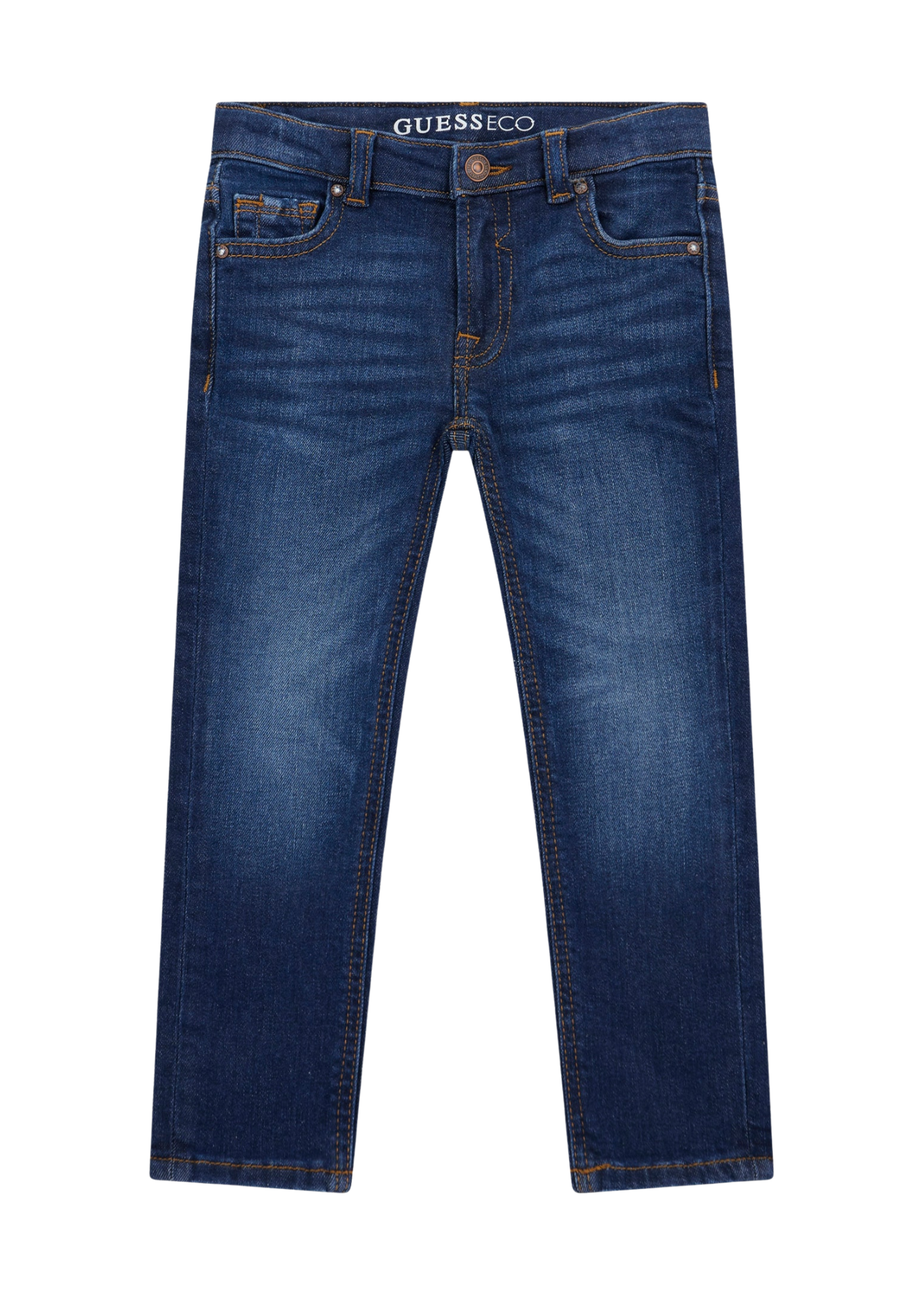 Pantaloni Lungi Denim Albastru Inchis N2RA08 D4GV0 1CRD Guess