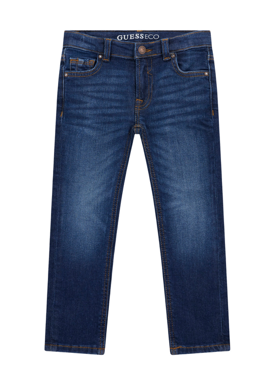 Pantaloni Lungi Denim Albastru Inchis N2RA08 D4GV0 1CRD Guess