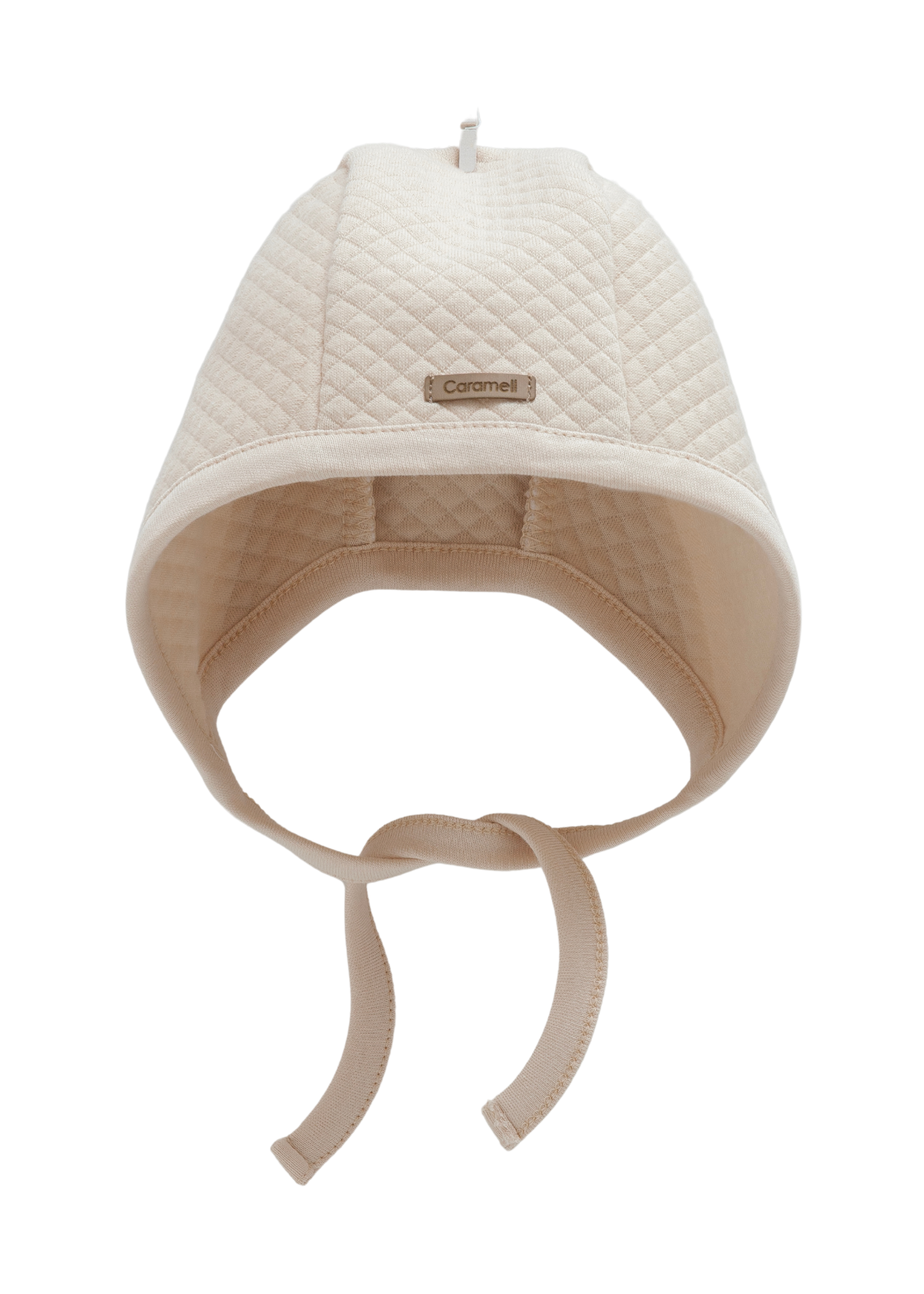 Caciula din Bumbac Matlasata Bej SPE2048 Mell Sweet Baby