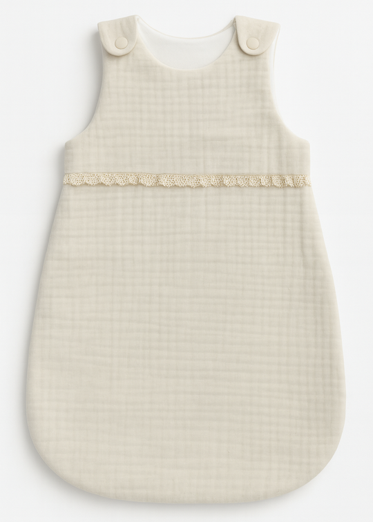 AnneBebe Cappucino Muslin Sleeping Bag 