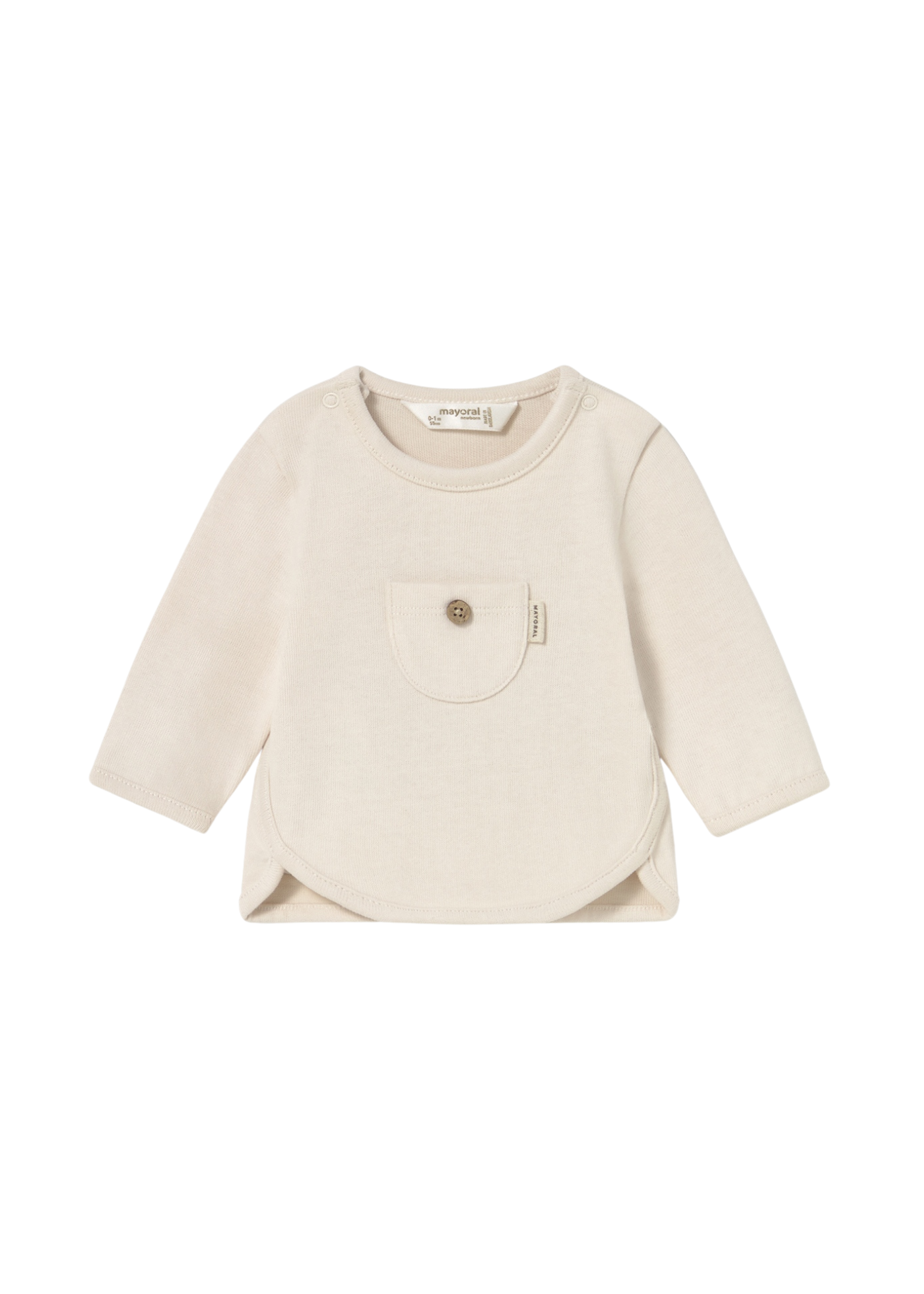 Bluza Bej cu Maneca Lunga 2057 Mayoral