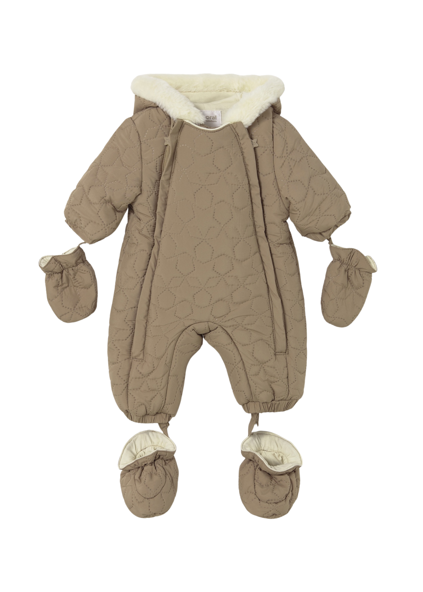 Combinezon din Fas Matlasat Bej 2615 Mayoral