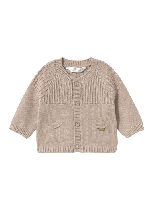 Cardigan tricotat bej art 2304 col 41 Mayoral