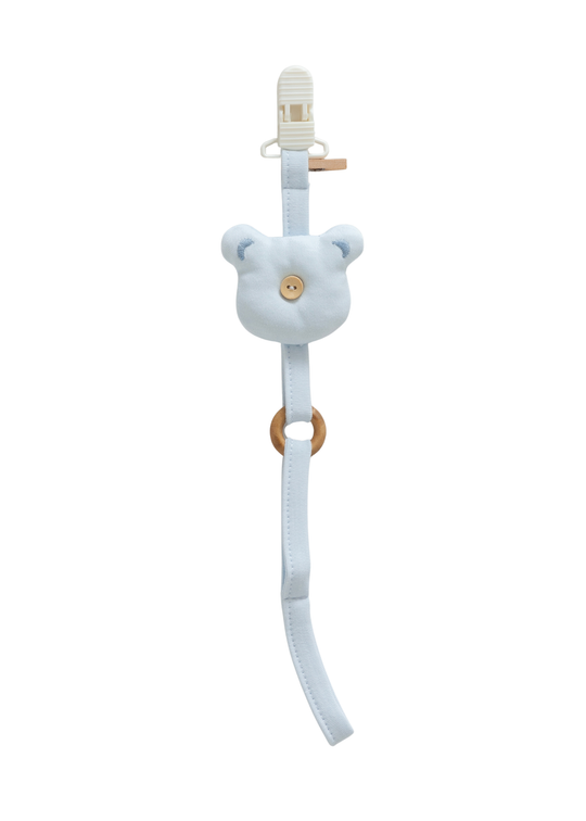 Suport pentru Suzeta din Bumbac cu Iepure Mov EME1790 Mell Sweet Baby