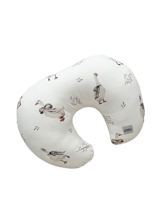 Cream Nursing Pillow with Birds Dora – 1100-1001 Dada&amp;Rocco