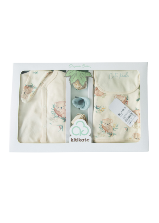 Set 10 Piese Maternitate Bej cu Koala S60117 KitiKate
