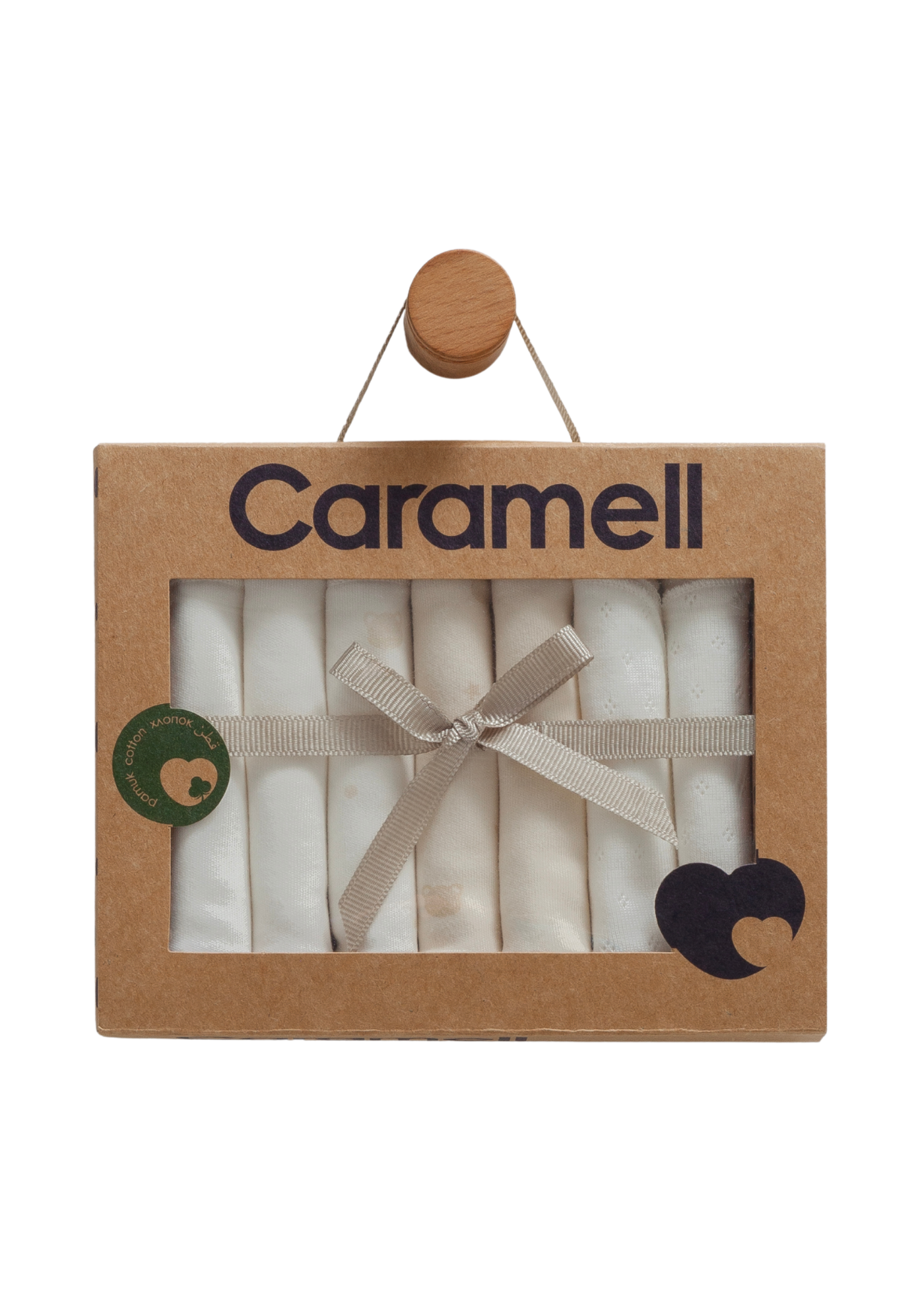 Set 7 Batiste din Bumbac Crem MND1471 Mell Sweet Bbay