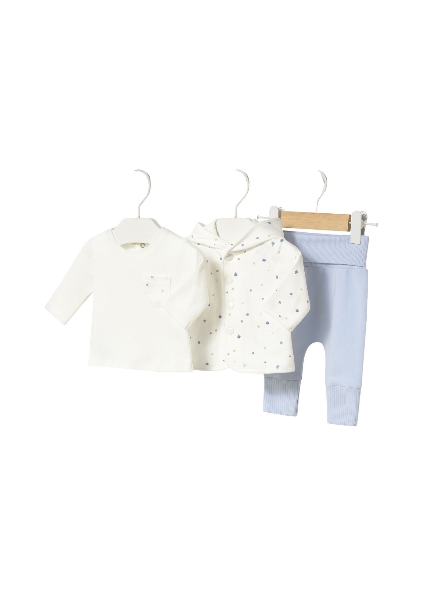 Trening 3 Piese Crem cu Bleu 2631 Mayoral