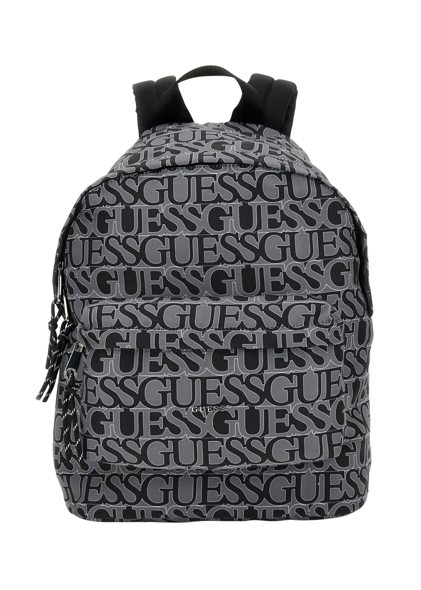 Ghiozdan Negru cu Print Logo H5YZ00 WGCS0 PZ95 Guess