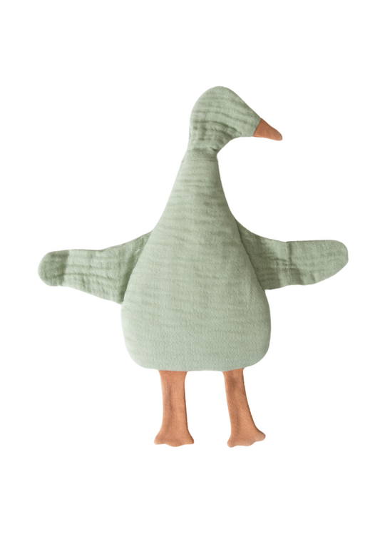 Green Duck Attachment Toy 44x53cm Made of Organic Cotton 67524 KitiKate