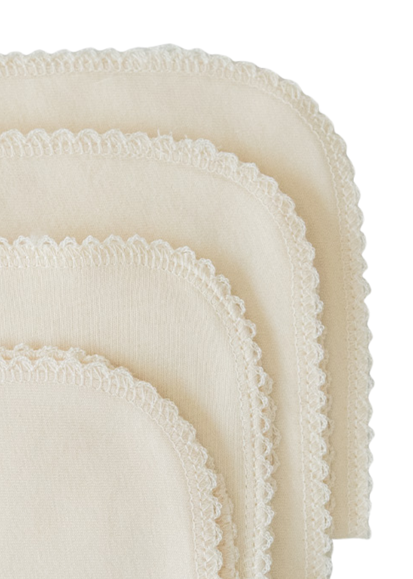 Set 4 Batiste Bej din Bumbac Organic 76353 KitiKate