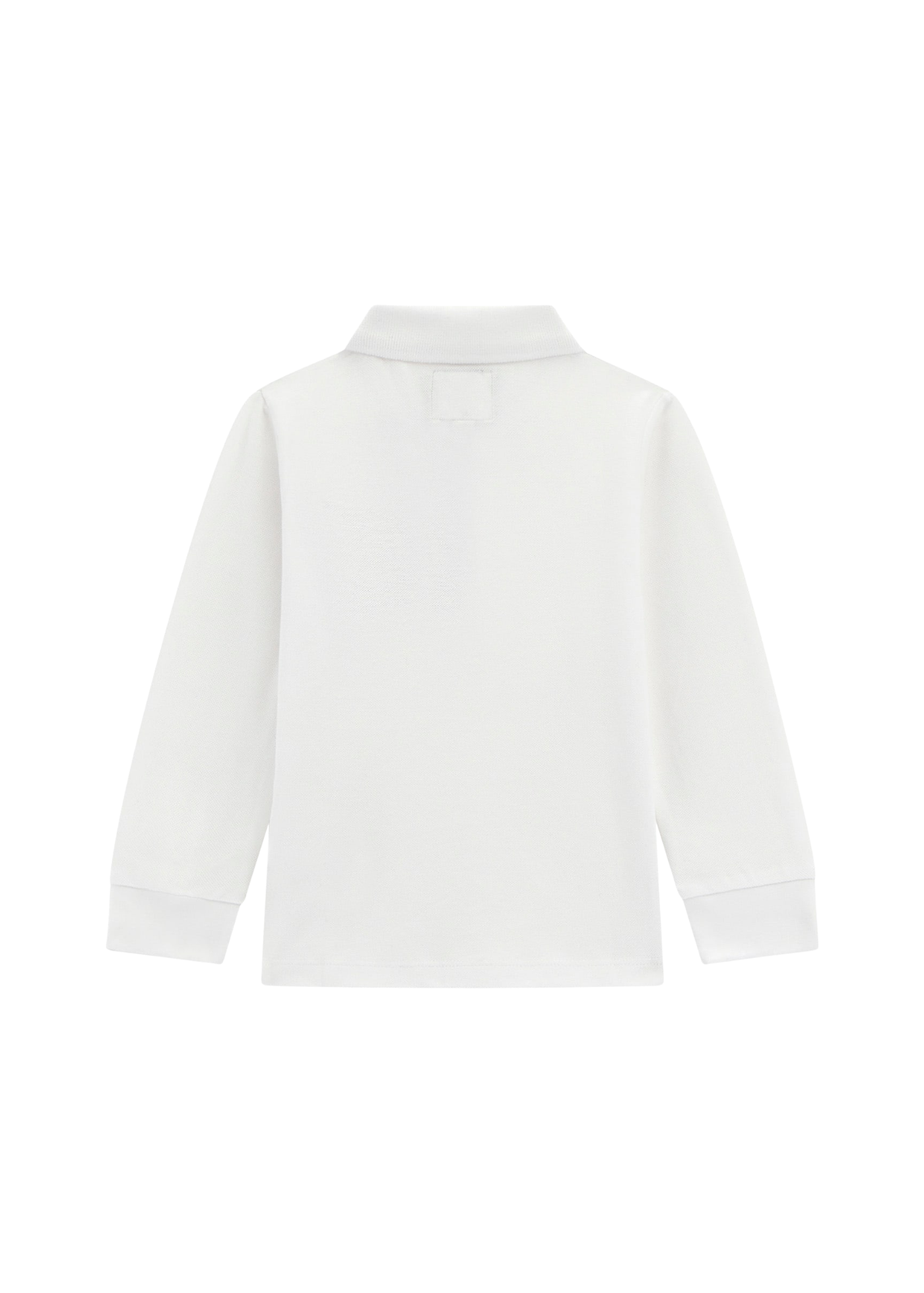 Bluza Polo Alba cu Maneca Lunga cu Urs N5YP00 KADZ4 G011 Guess