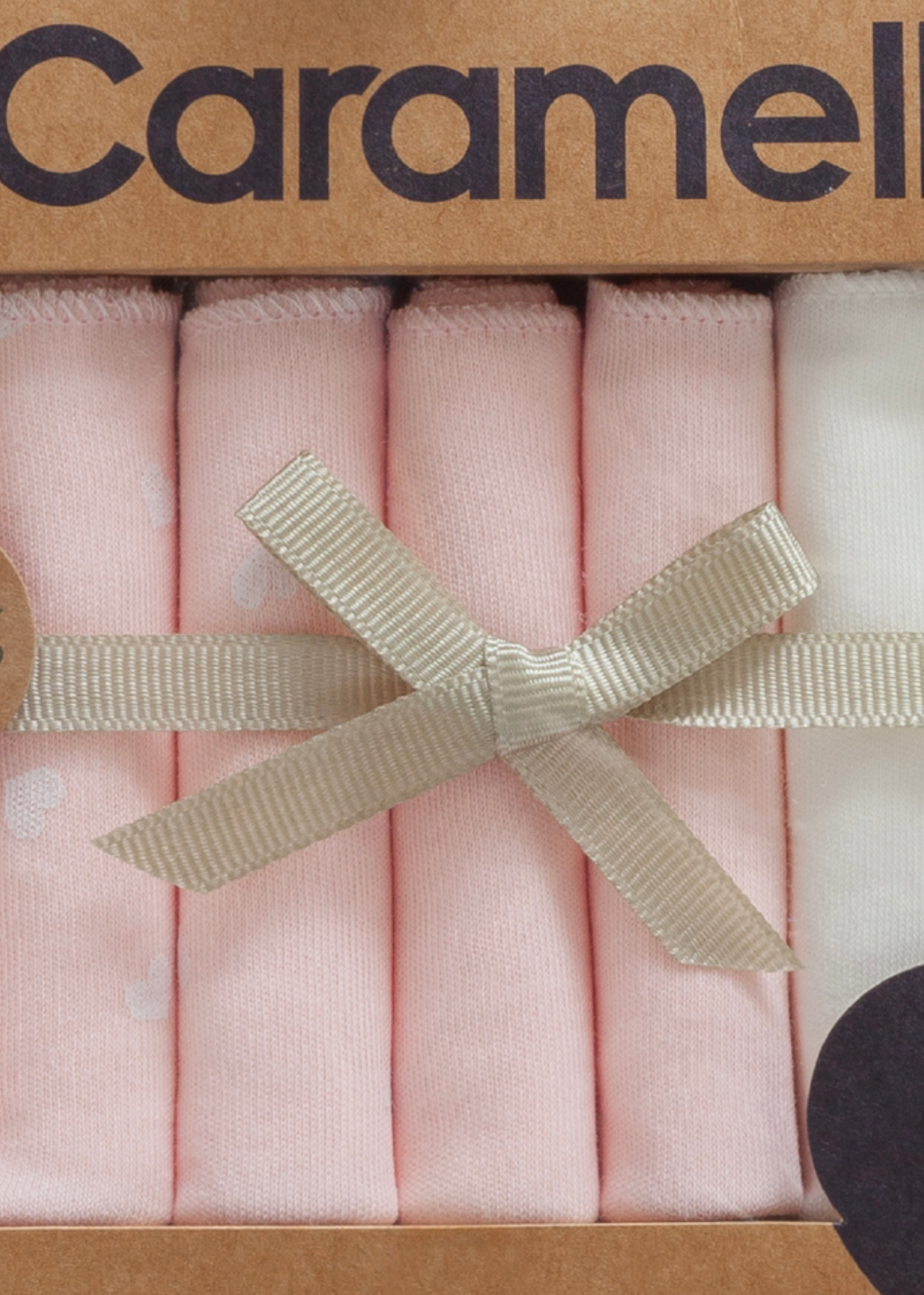 Set 7 Batiste din Bumbac Roz MND1084 Mell Sweet Bbay