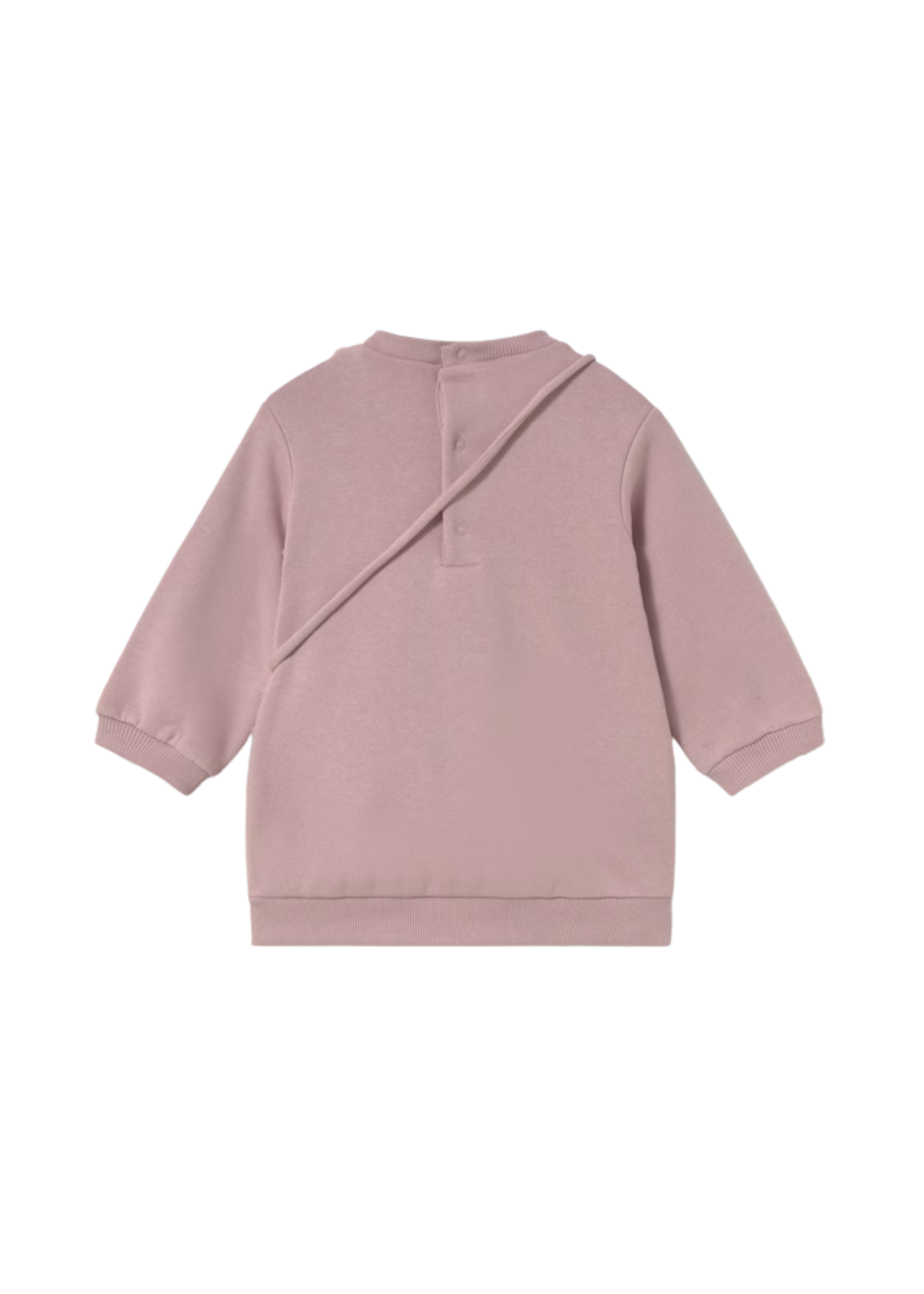 Rochie Roz cu Maneca Lunga cu Blana si Geanta Ursulet 2919 Mayoral